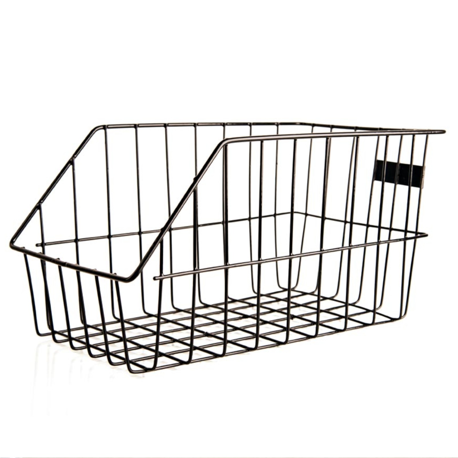 Adie Bike Basket Metal Rear Tray Luggage Shopping Carrier Basketpacking Black