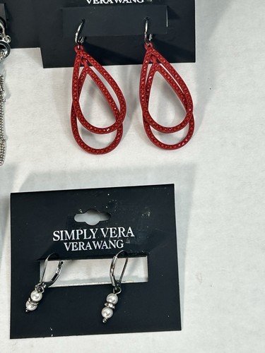 Simply Vera Set aus 5 2 modischen Vera Wang Ohrringen - Bild 9 von 12