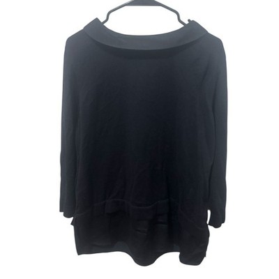 Hobbs London Navy Felicity Sweater Size XL