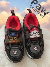 0952 paw Patrol pets light up sneakers shoes boys size us 7 fits 2 years