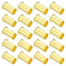20Pcs 10mm OD x 8mm ID Tube Brass Compression Insert
