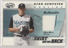 2002 Leaf Shirt Off My Back Ryan Dempster #SBRD s7f