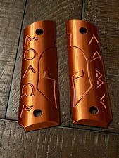 1911 Pistol Grips Molon Labe Spartan Bronze Kimber Colt Rock Island Springfield