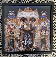 Michael Jackson - Dangerous - 4 Disc  Vinyl, LP, Album-Epic In Rahmen 