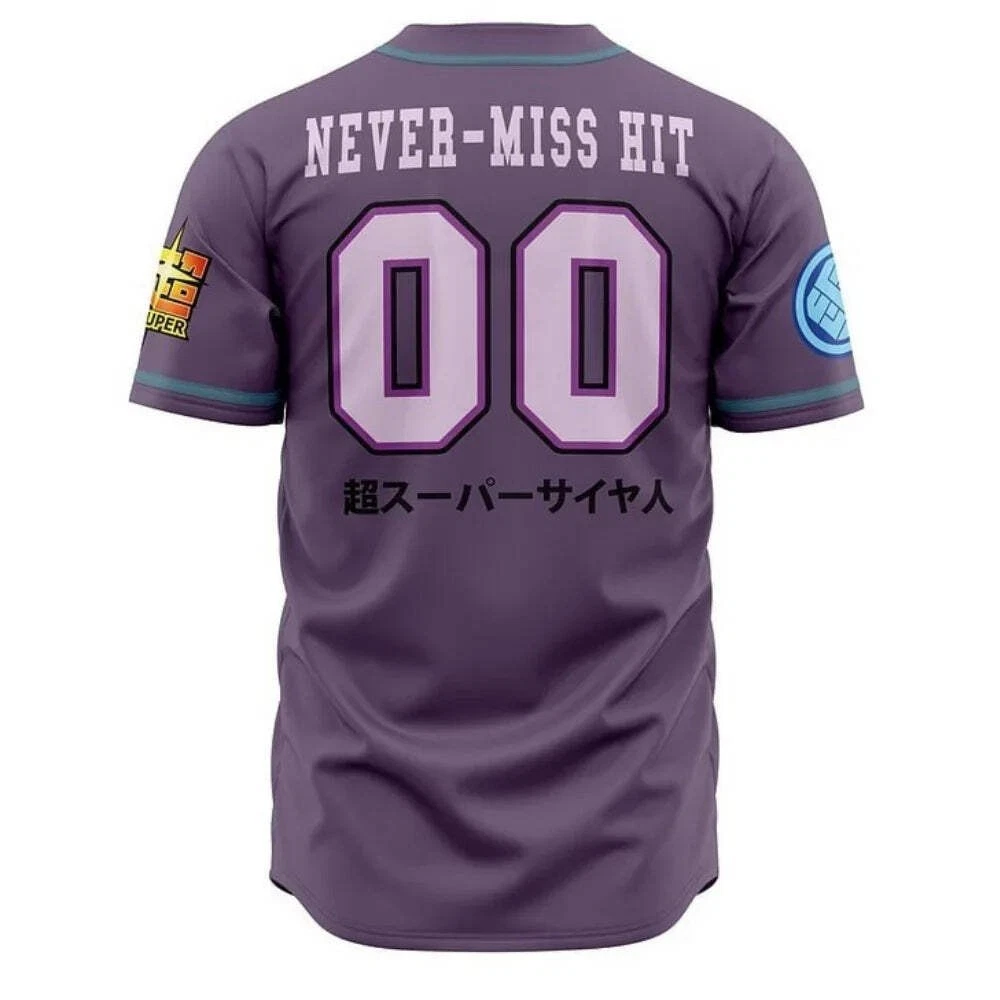 Legendary Hitman Baseball Jersey | Dragon Ball Anime Jersey