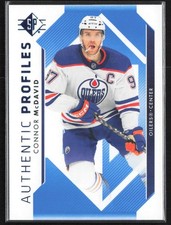 2022-23 SP Authentic Profiles Blue Hockey #AP-3 Brad Marchand Boston