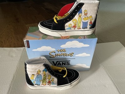Vans x The Simpsons Sk8-Hi W7 1987-2020 Family Portrait Shoes Sneakers  NEW