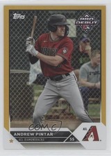 2023 Topps Pro Debut Gold Foil 41/50 Andrew Pintar #PD-75 1n5f