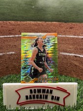 2024 Panini Prizm WNBA Fractal Orange Pulsar #11 Skylar Diggins-Smith 39/75