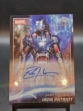 2025 Topps Chrome Marvel Studios Iron Patriot  /10 Don Cheadle Auto #aa-dc