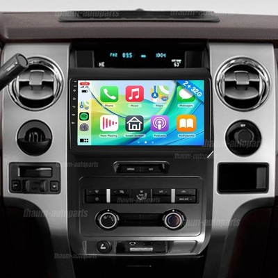 Upgrade Android 13 Carplay For 2009-2012 Ford F-150 Radio Online/Offline GPS Nav