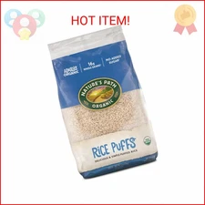 Nature's Path Organic Rice Puffs Cereal, 6 oz (Pack of 1), Earth Friendly Packag