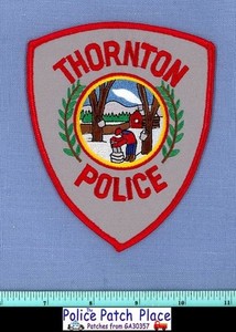 THORNTON NEW HAMPSHIRE Shoulder Patch MAPLE SYRUP TREE BUCKET SNOW
