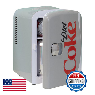 Koolatron Coca-Cola Diet Coke Dc04 4 Liter/4.2 Quarts 6 Can Portable Mini