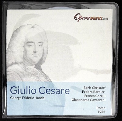 Handel - Giulio Cesare CD 2014 Opera DEPOT.com Boris Christoff Corelli