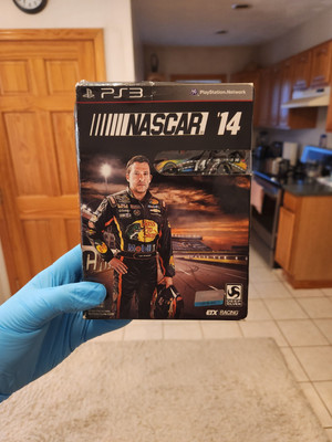 NASCAR 14 Limited Edition Big Box W/ RARE HOT-WHEELS CAR     
