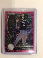 2021 Panini Prizm Draft Picks - James Triantos #PDP56 Pink Velocity Prizm (RC)