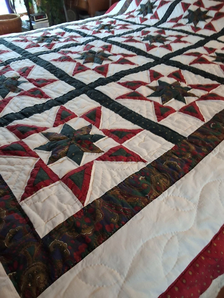 Nuevo Edredón Estrella En Una Estrella Nunca Usado 69" × 86" Algodón Foto 2 de 4