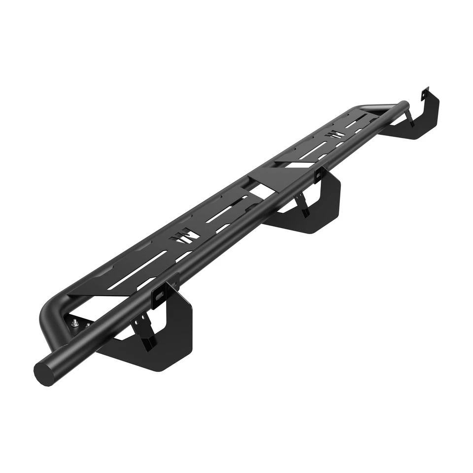 Black Running Board Nerf For 09-18 Dodge Ram 1500 2010-22 Ram 2500/3500 Crew Cab - Image 3 of 4