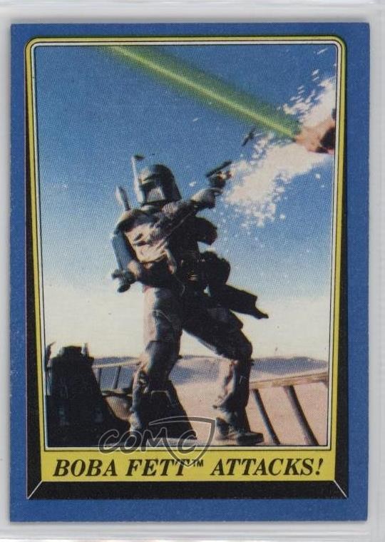 1983 Topps Star Wars: ROTJ Boba Fett Attacks! #147 19ty