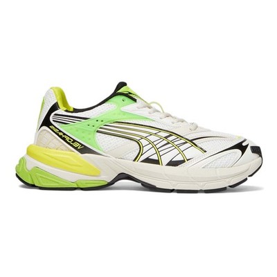 PUMA Velophasis Technisch Lace Up  Mens Off White Sneakers Casual Shoes 39093209