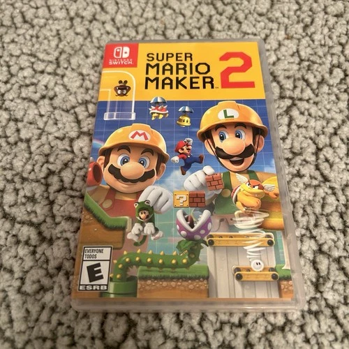 Super Mario Maker 2 (Nintendo Switch) Case BOX ONLY NO GAME