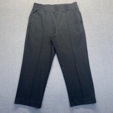 Mondetta Women's Size M Black Pintuck Straight Leg Moisture Wicking Pant Pockets