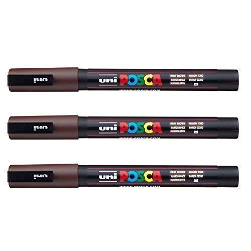 Marqueurs PC-3M Uni-Ball pointe fine 40 feutres peinture acrylique opaque