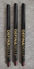BELLE Beauty Kim Gravel Definabelle Waterproof Kajal Liner - Garnet x3 pcs NEW