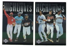 1997 Upper Deck - Two Card Combo Lot