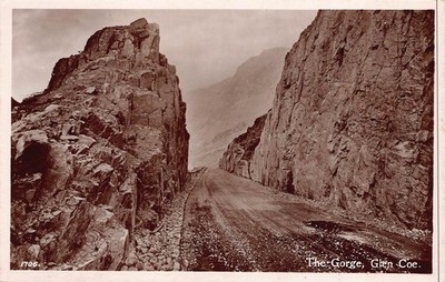 The Gorge GlenCoe Unposted Postcard (265) By J.B.White