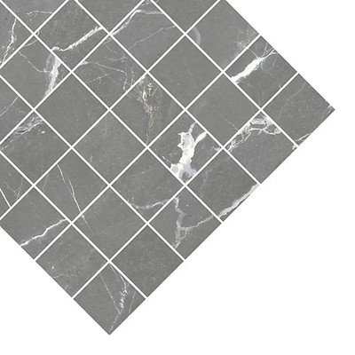Schattierschiefer Anthrazit Matt Steinoptik Mosaik Feinsteinzeug Mosaikfliese, (L)305mm