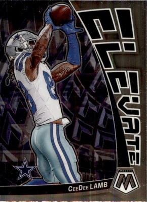 2023 Panini Mosaic #E-CDL CeeDee Lamb Elevate Mosaic 4 1 A