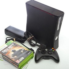 Xbox 360 S 1439 250gb HDD Console with games - Fully tested