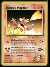 Blaine's Magmar 37/132 Uncommon Gym Heroes Pokemon Lightly Played on eBay