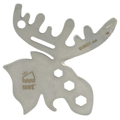 UST Moose Tool Hex Wrench Multi-Tool/ Can Opener 3.6'' Stainless Steel Silver