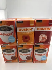 Dunkin' Hazelnut Flavored Coffee, 60 Keurig K-Cup Pods,10 Count (Pack of 6)