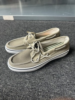 sperry top sider Herrenschuh Bootschuh Neu Größe 44 Grau