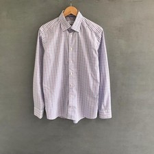 Men Eton shirt multicolor cotton 38/M/46