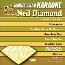 NEIL DIAMOND - Self-Titled 2005 - CD - Karaoke - Excellent Condition