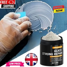Glass Scratch Repair Powder Windshield Polishing Kit Restore Clarity 85g