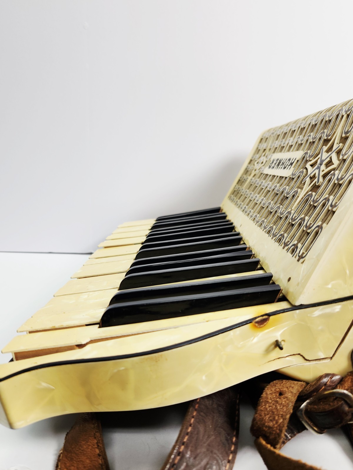 Vintage Hohner Tango II Accordion With Case 