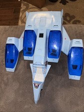 Rare SilverHawks Maraj Mirage Vehicle Ship Kenner 1987. Missing 1 Canopy,Missles