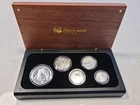 2009 Perth Mint Australian 1966 Decimal Pattern Silver Proof 5 Coin set