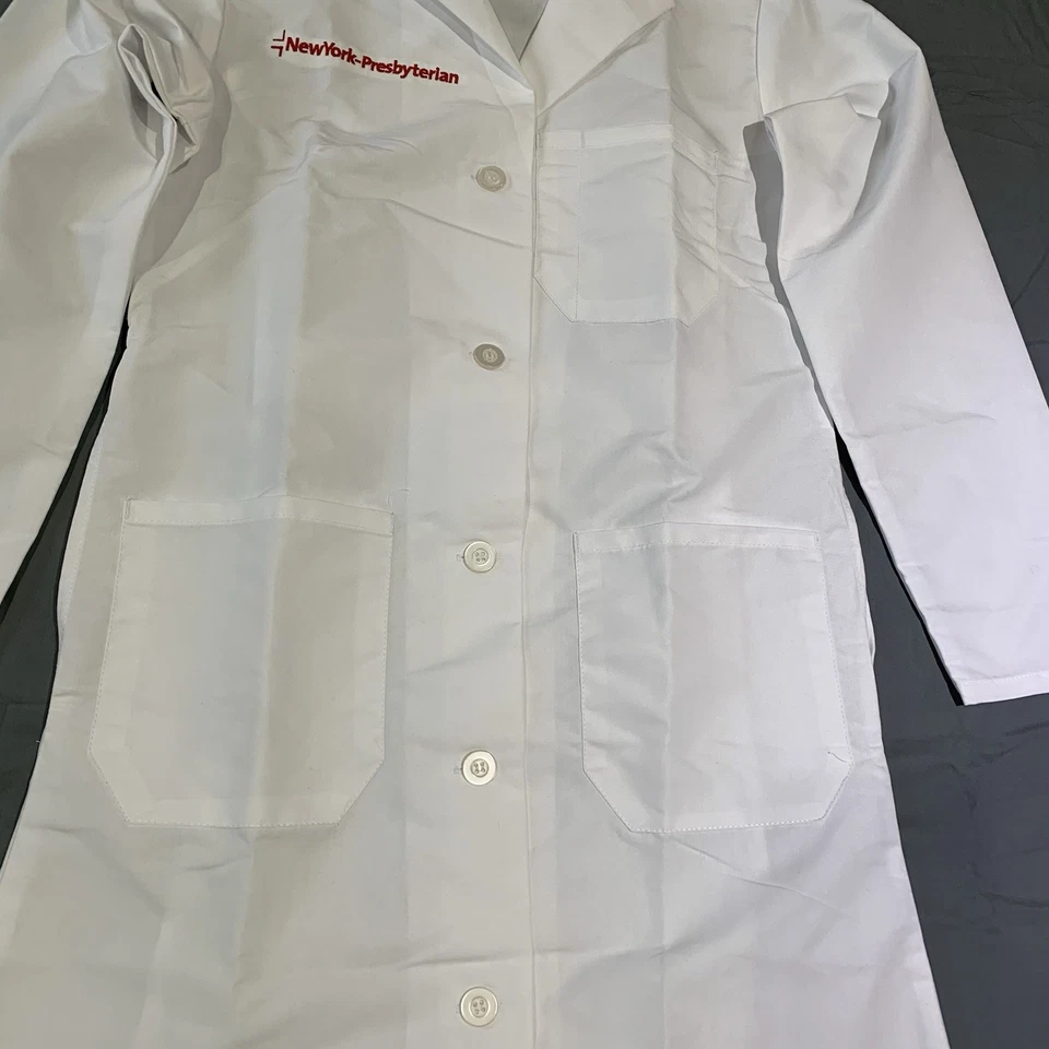 Med line Womens Official New York Presbyterian Hospital Lab Coat 2E New No Tags  - Image 4 of 4