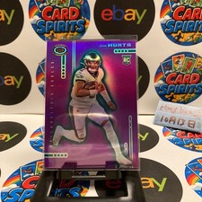 2020 Panini Chronicles Dynagon Jalen Hurts 005/125 Purple Prizm Rookie Card