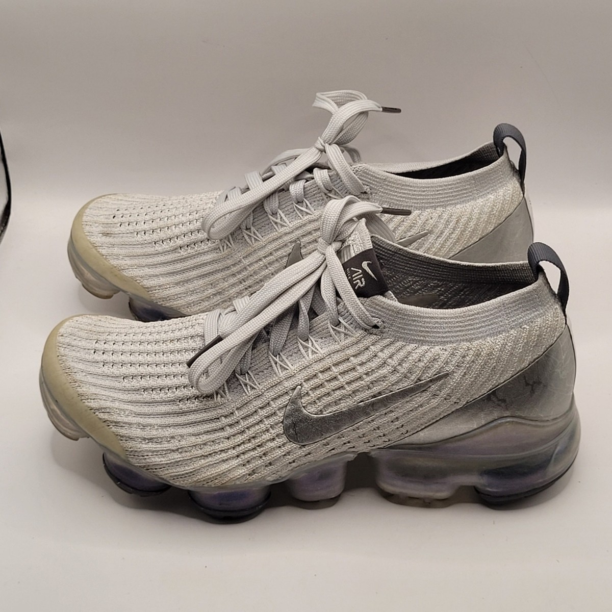 【美品】NIKE/ナイキ Air Vapormax Flyknit 3 Nike Air Vapormax Flyknit 3 Sunset Tint White Pink Women's 8