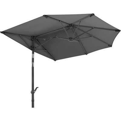 Schneider Sonnenschirm Salerno mezza anthrazit 150 x 150 cm  Balkonschirm