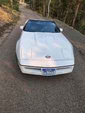 1990 White Chevrolet Corvette   | C4 Corvette Photo 1