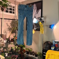 Wrangler Premium Comfort Flex Denim Jeans Kids Size 14 Regular Wash Blue